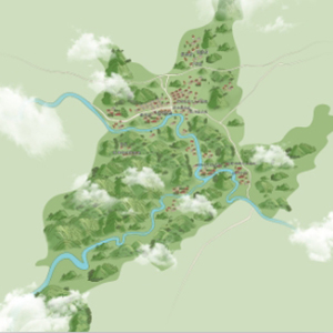 澧田镇产业全景图